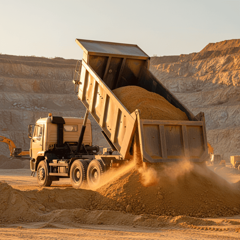 Самосвал, камаз